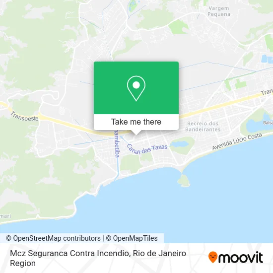 Mcz Seguranca Contra Incendio map