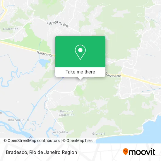 Bradesco map