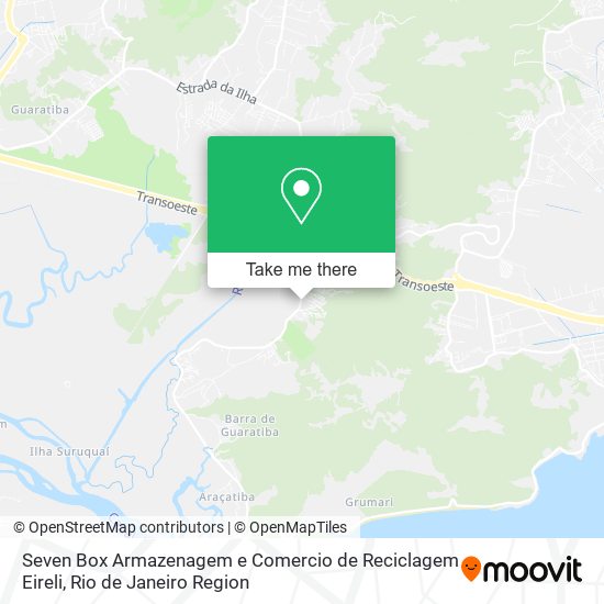 Seven Box Armazenagem e Comercio de Reciclagem Eireli map