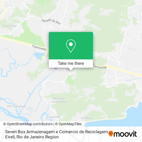 Seven Box Armazenagem e Comercio de Reciclagem Eireli map