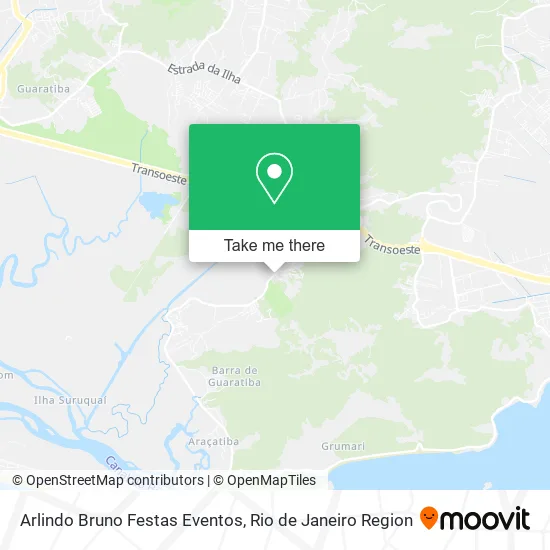 Arlindo Bruno Festas Eventos map