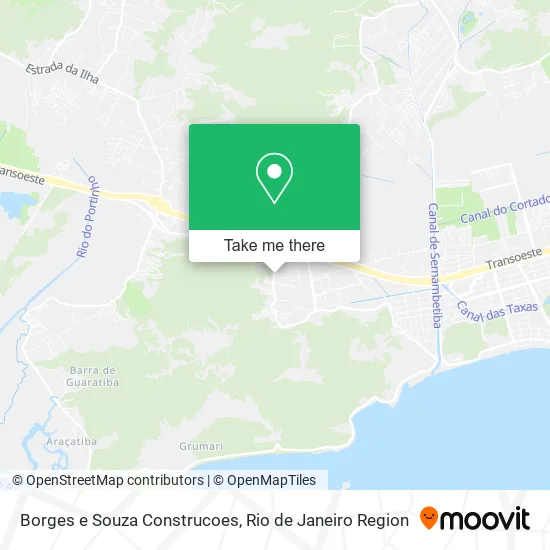 Borges e Souza Construcoes map