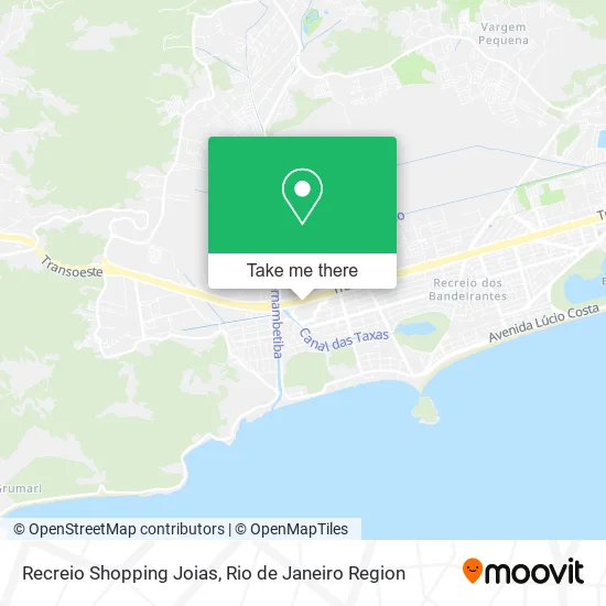 Recreio Shopping Joias map