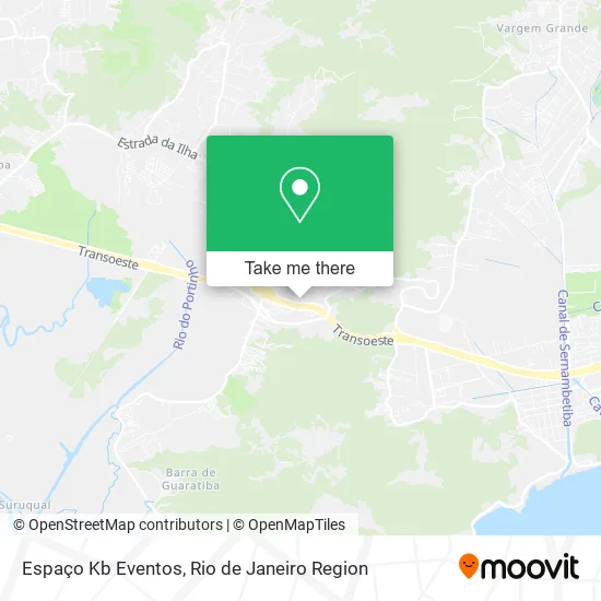 Espaço Kb Eventos map