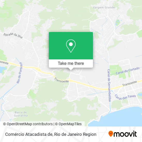 Comércio Atacadista de map