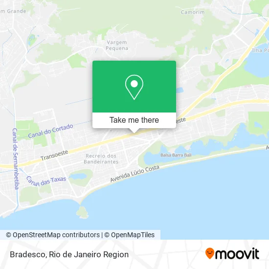 Bradesco map