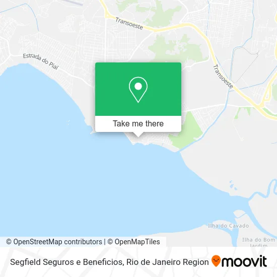 Segfield Seguros e Beneficios map