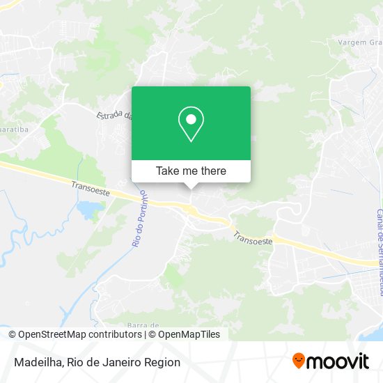 Madeilha map