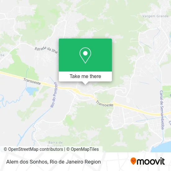 Alem dos Sonhos map