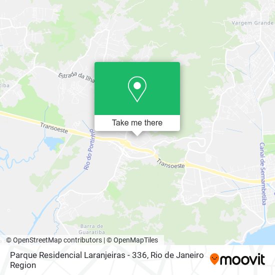 Mapa Parque Residencial Laranjeiras - 336