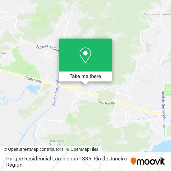 Parque Residencial Laranjeiras - 336 map