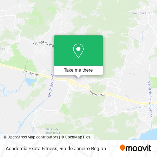 Academia Exata Fitness map