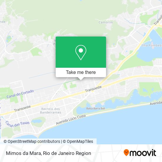 Mimos da Mara map