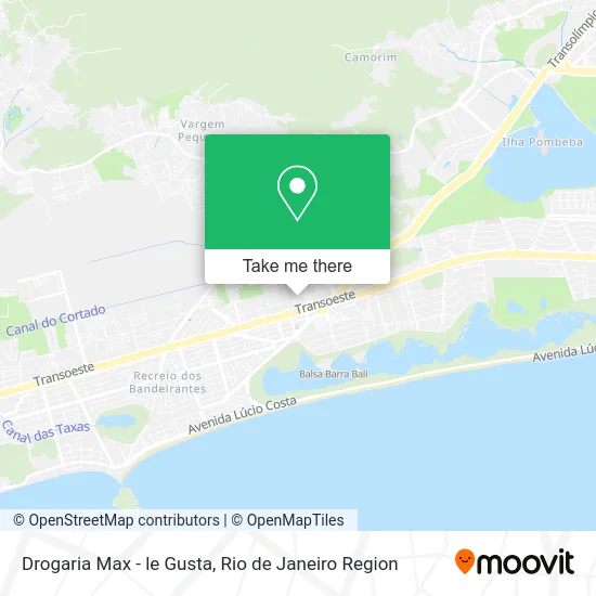 Drogaria Max - le Gusta map