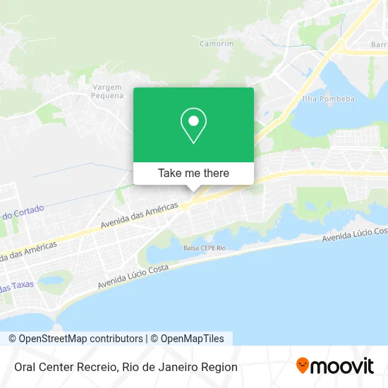 Oral Center Recreio map