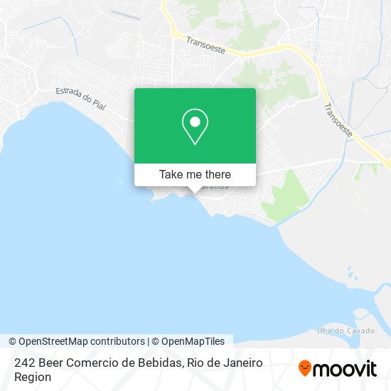 242 Beer Comercio de Bebidas map