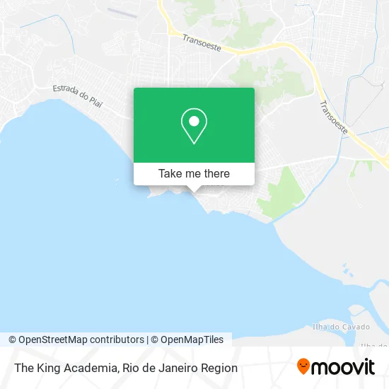 The King Academia map