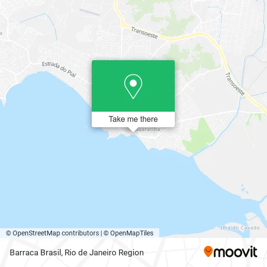 Barraca Brasil map