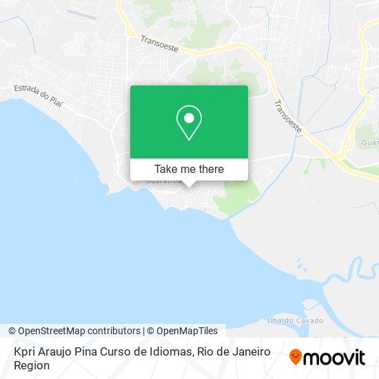 Kpri Araujo Pina Curso de Idiomas map