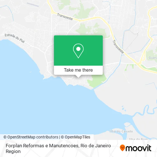 Forplan Reformas e Manutencoes map