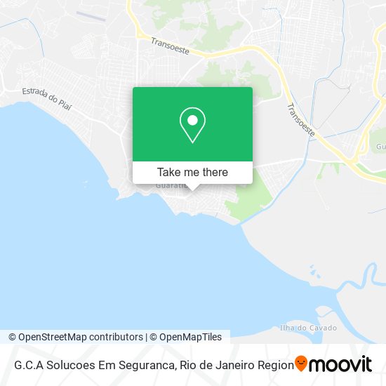 G.C.A Solucoes Em Seguranca map