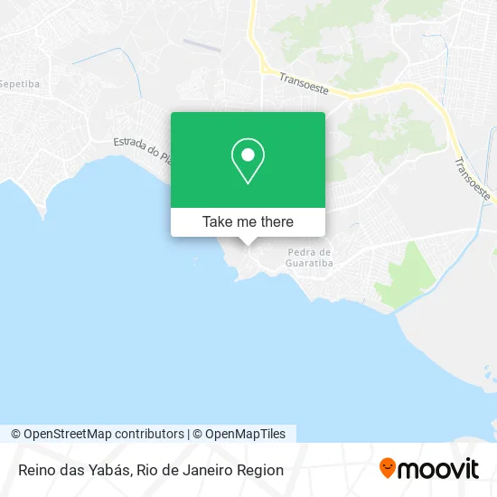 Reino das Yabás map
