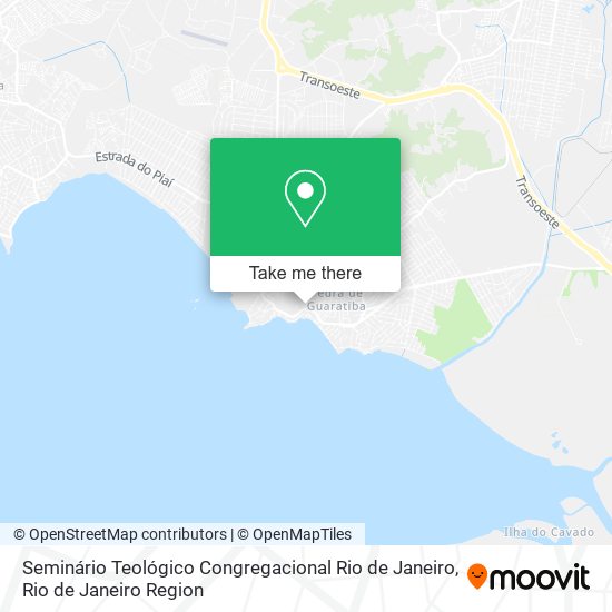 Seminário Teológico Congregacional Rio de Janeiro map