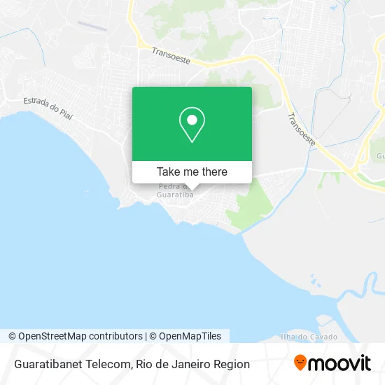 Guaratibanet Telecom map