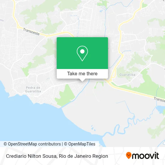 Crediario Nilton Sousa map