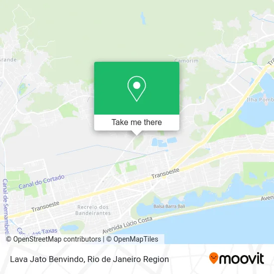 Lava Jato Benvindo map