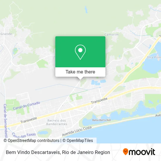 Bem Vindo Descartaveis map