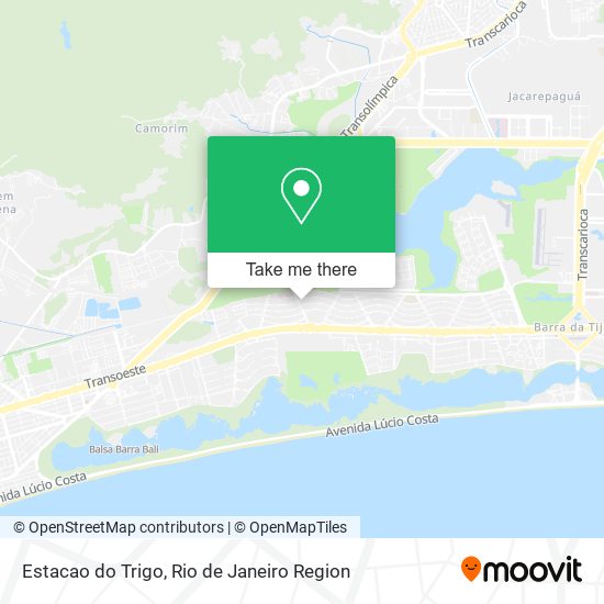 Estacao do Trigo map