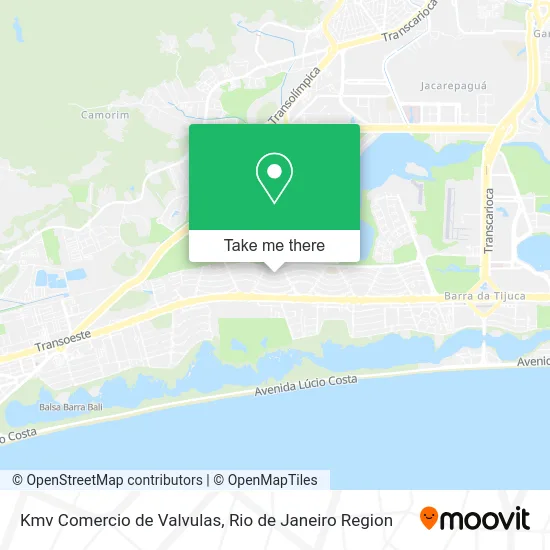 Kmv Comercio de Valvulas map