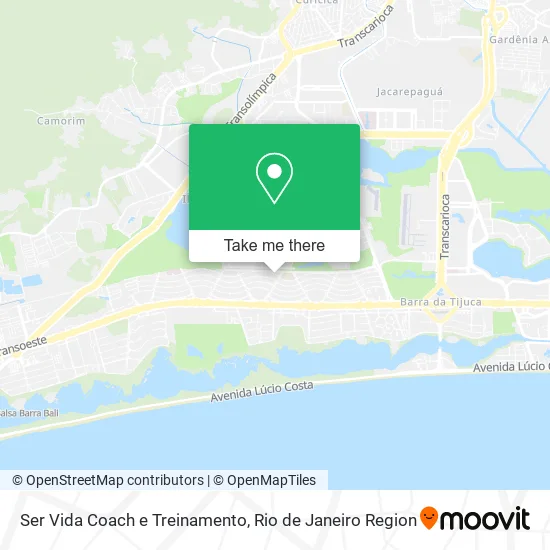 Ser Vida Coach e Treinamento map