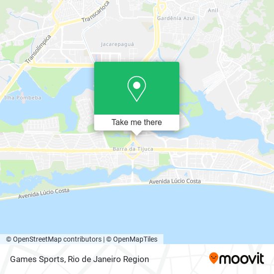 Mapa Games Sports