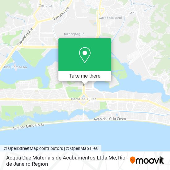 Acqua Due Materiais de Acabamentos Ltda.Me map