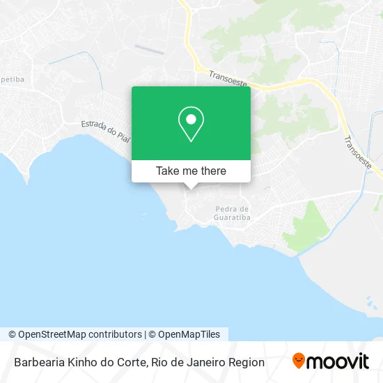 Barbearia Kinho do Corte map