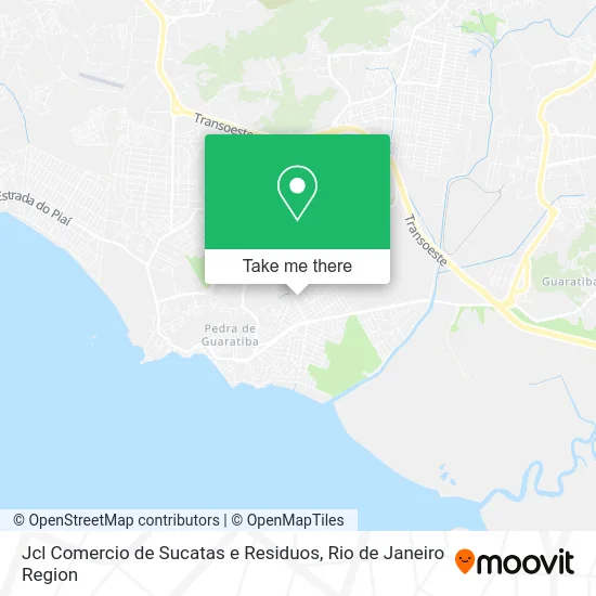 Jcl Comercio de Sucatas e Residuos map