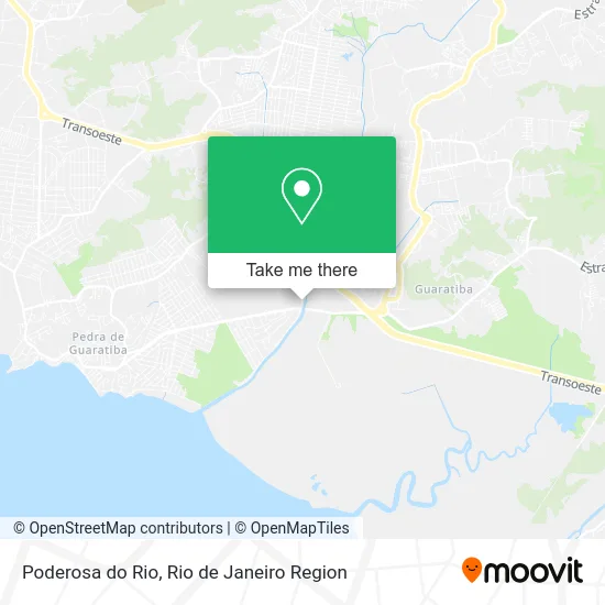 Poderosa do Rio map