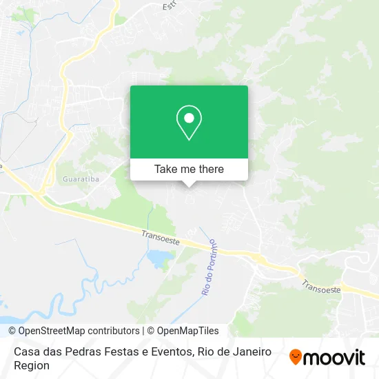 Casa das Pedras Festas e Eventos map