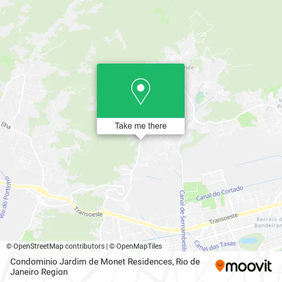 Condominio Jardim de Monet Residences map