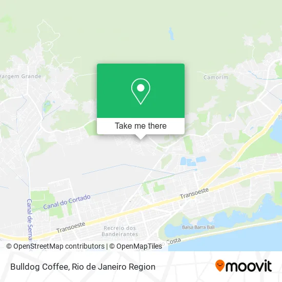 Bulldog Coffee map