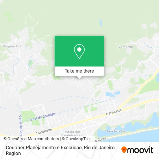 Coupper Planejamento e Execucao map