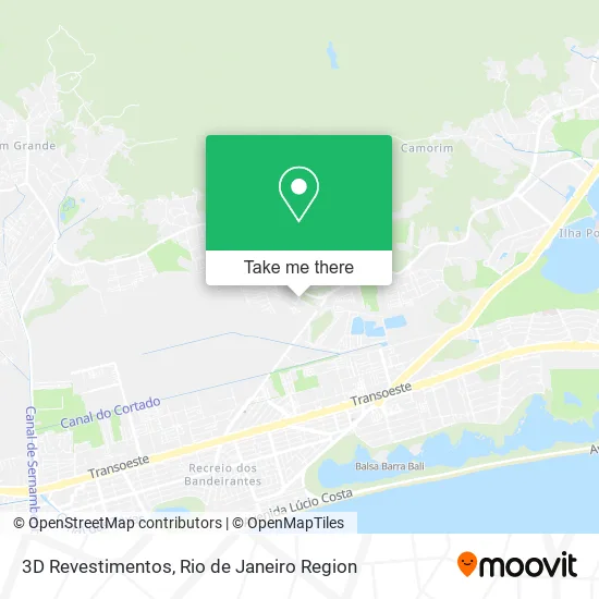 3D Revestimentos map