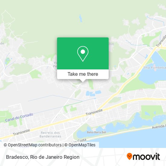 Bradesco map