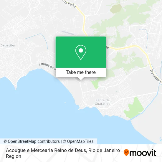 Acougue e Mercearia Reino de Deus map