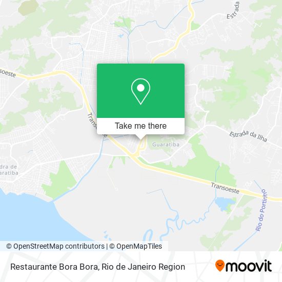 Restaurante Bora Bora map