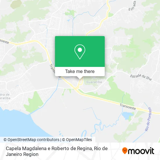 Capela Magdalena e Roberto de Regina map