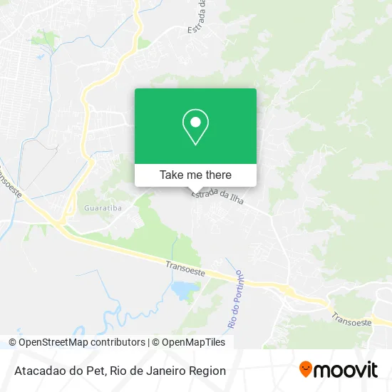 Atacadao do Pet map