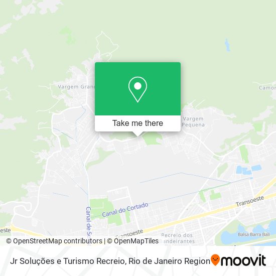 Jr Soluções e Turismo Recreio map
